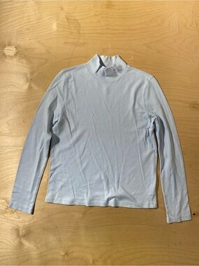 made for life Light Blue Crewneck Top Small (SB)